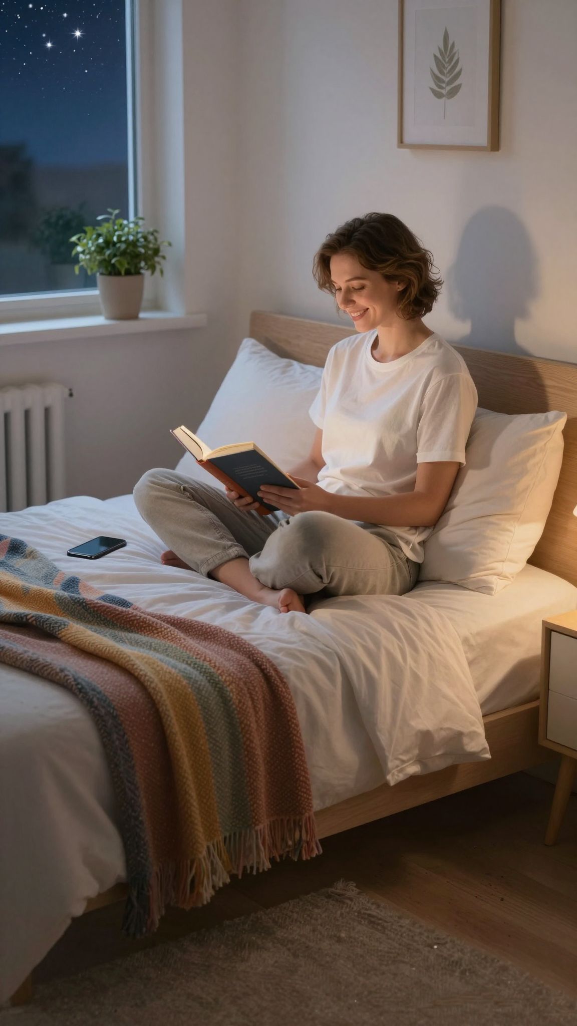 Az esti digitális detox javítja az alvás minőségét.