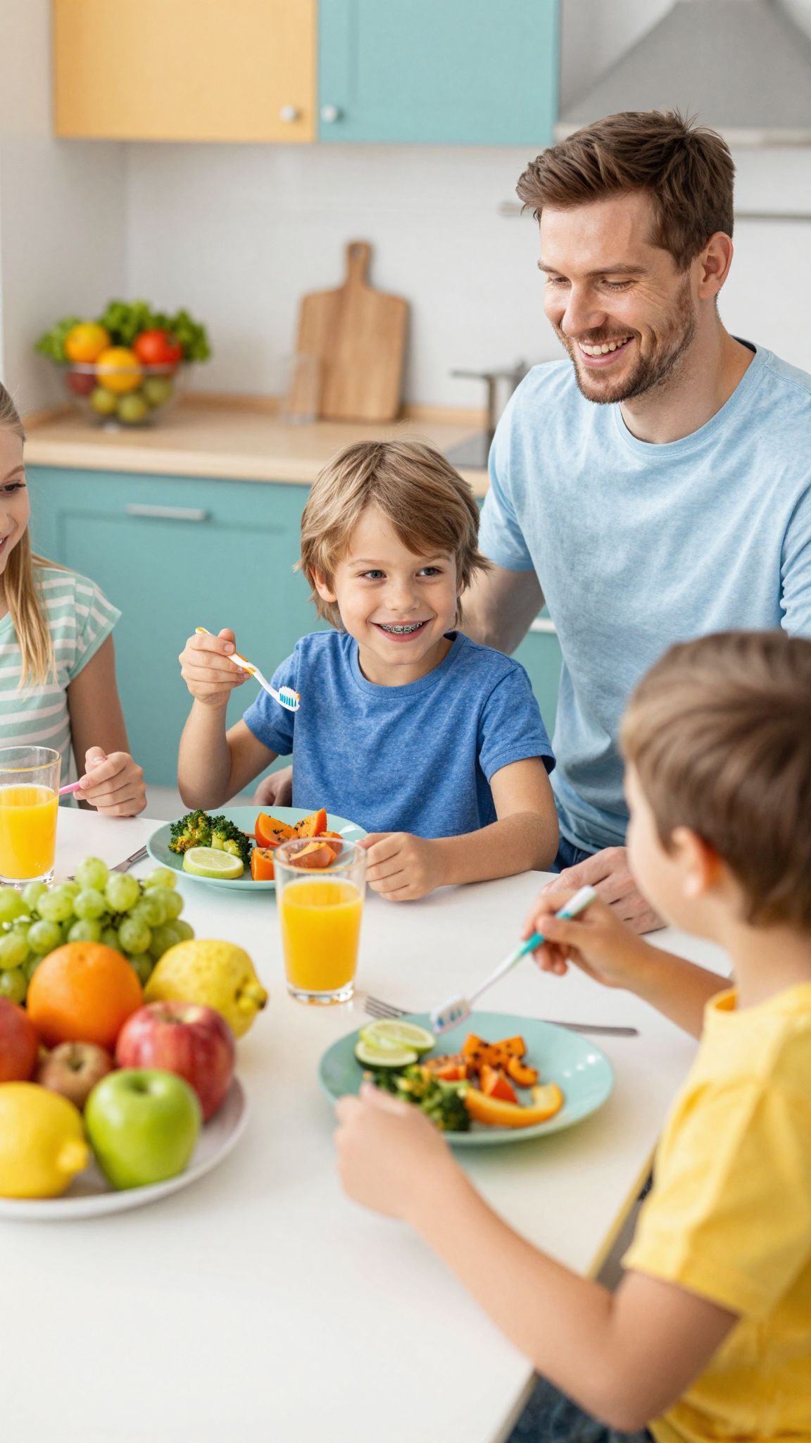 A megfelelő higiénia kulcsfontosságú a fogszabályozás során.