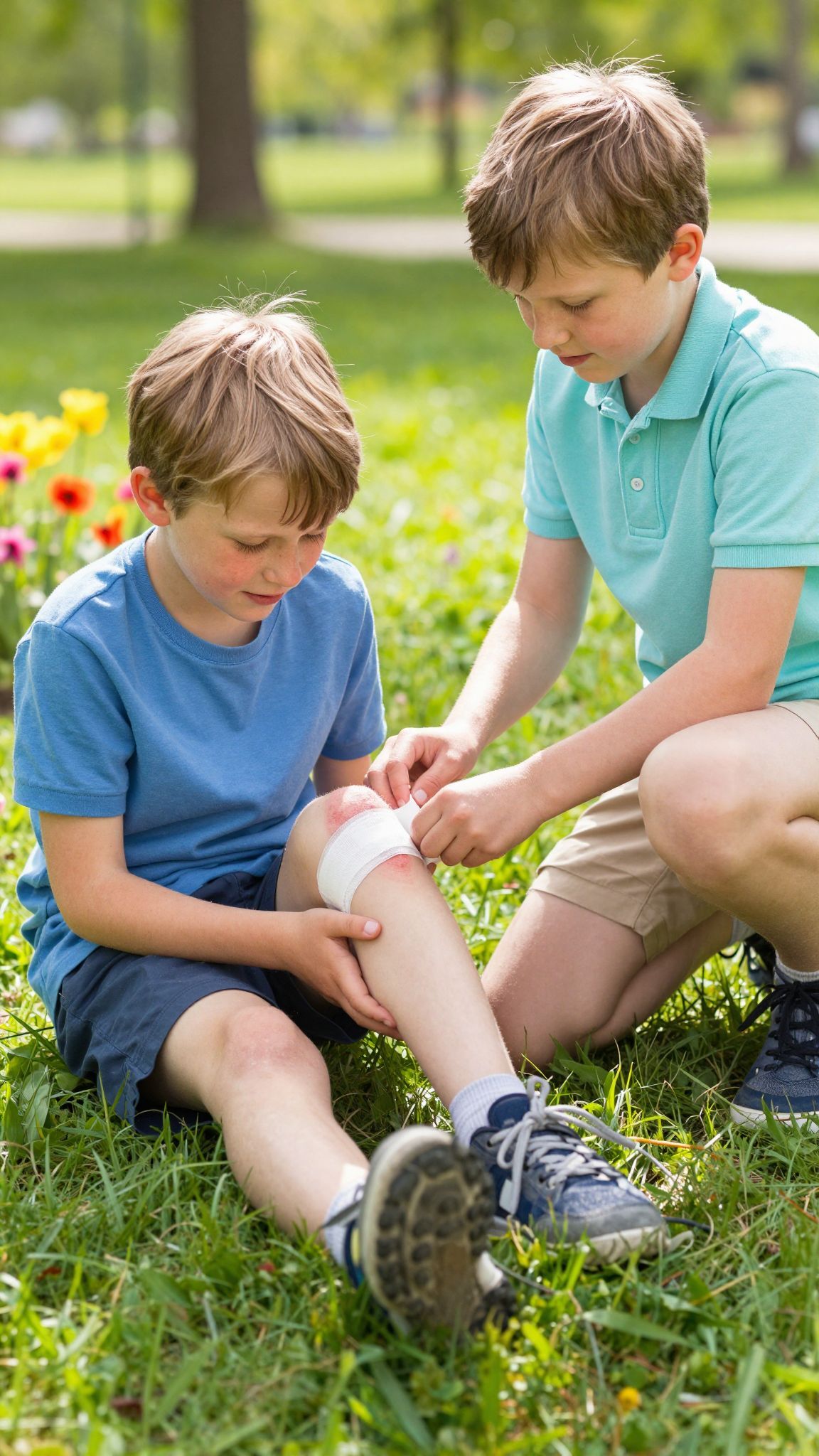 Esés után mindig ellenőrizzük a sérülések súlyosságát!