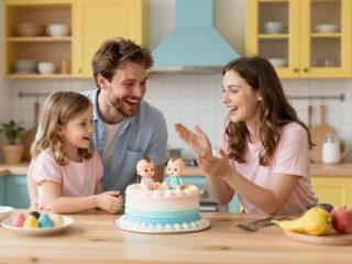 Fiú vagy lány? Mondd el egy különleges sütivel a nagy hírt!