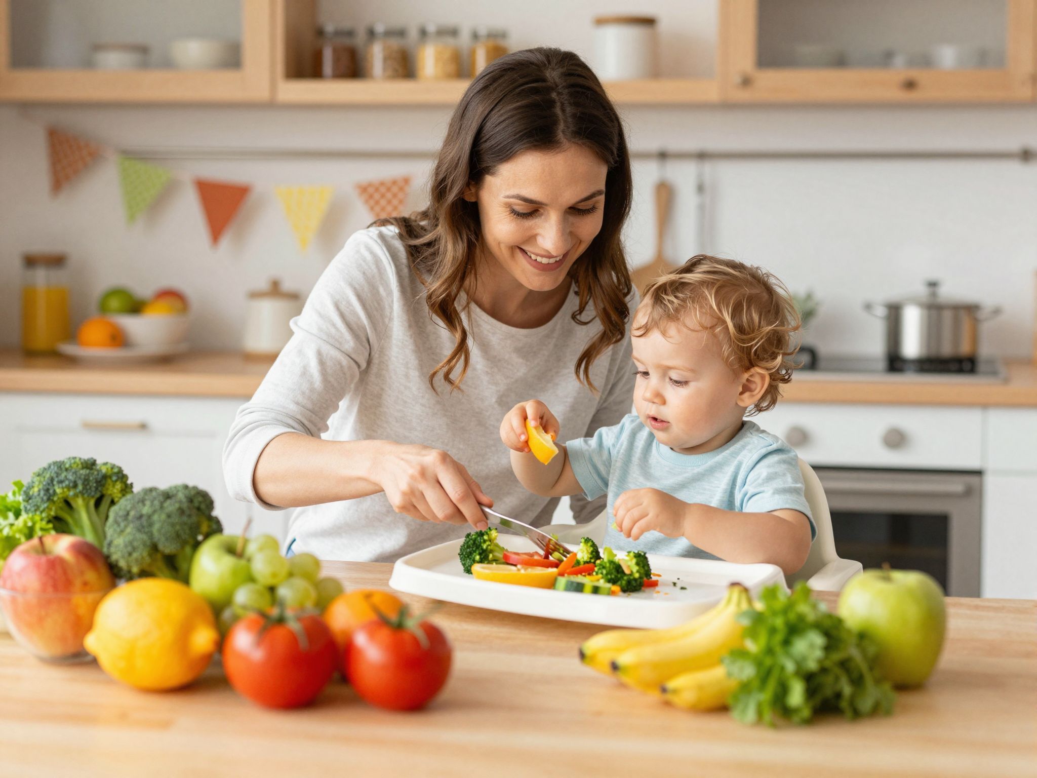 A kisgyermekek étrendjében kerülni kell a kemény ételeket.