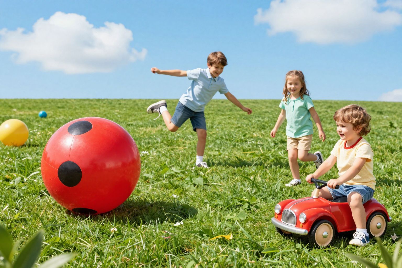 A gombfoci a barátság és verseny szellemében született.