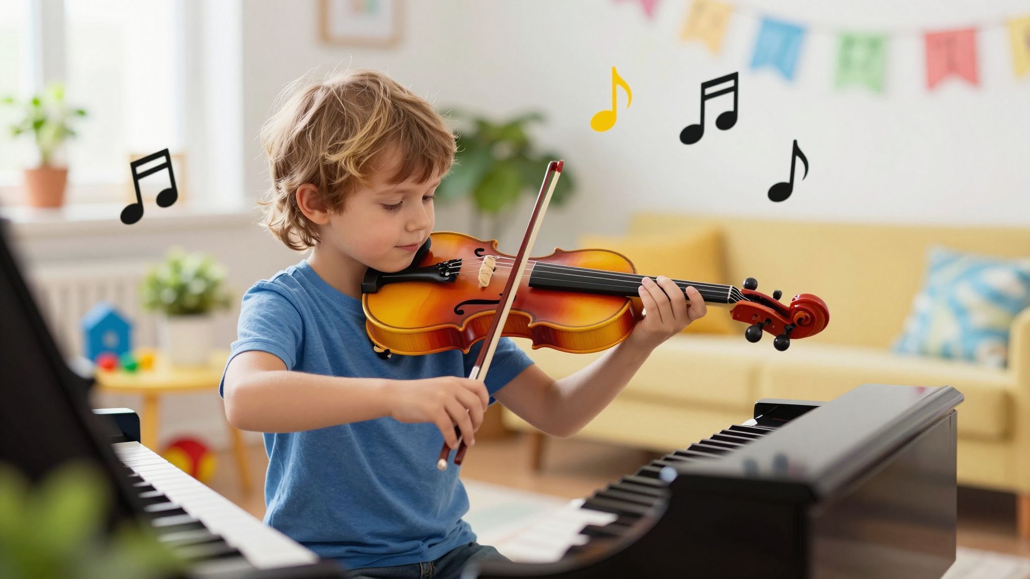 A zene fejleszti a gyerekek kognitív képességeit.