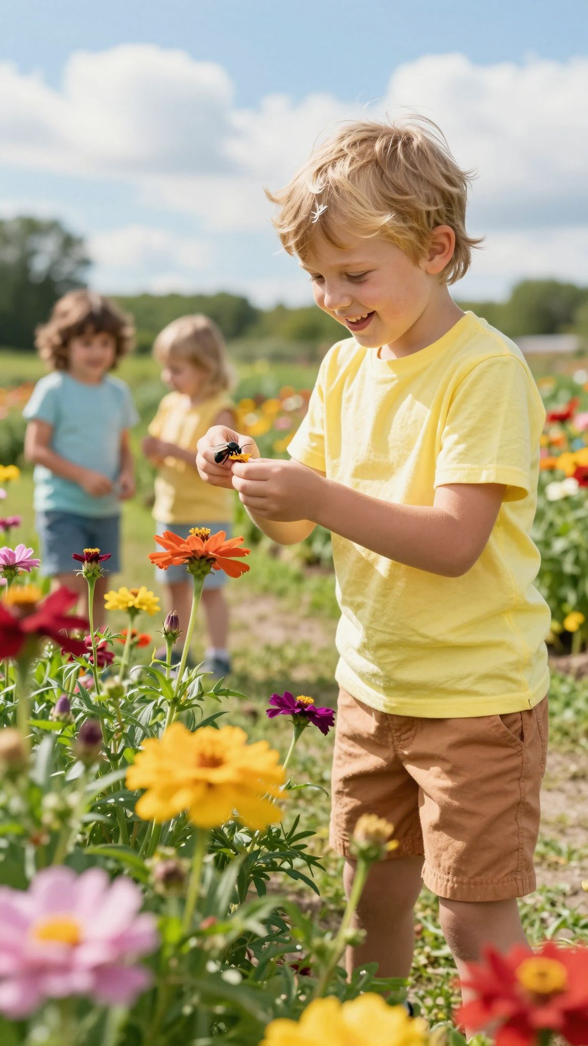A méhcsípés súlyos allergiás reakciót okozhat gyermekeknél.