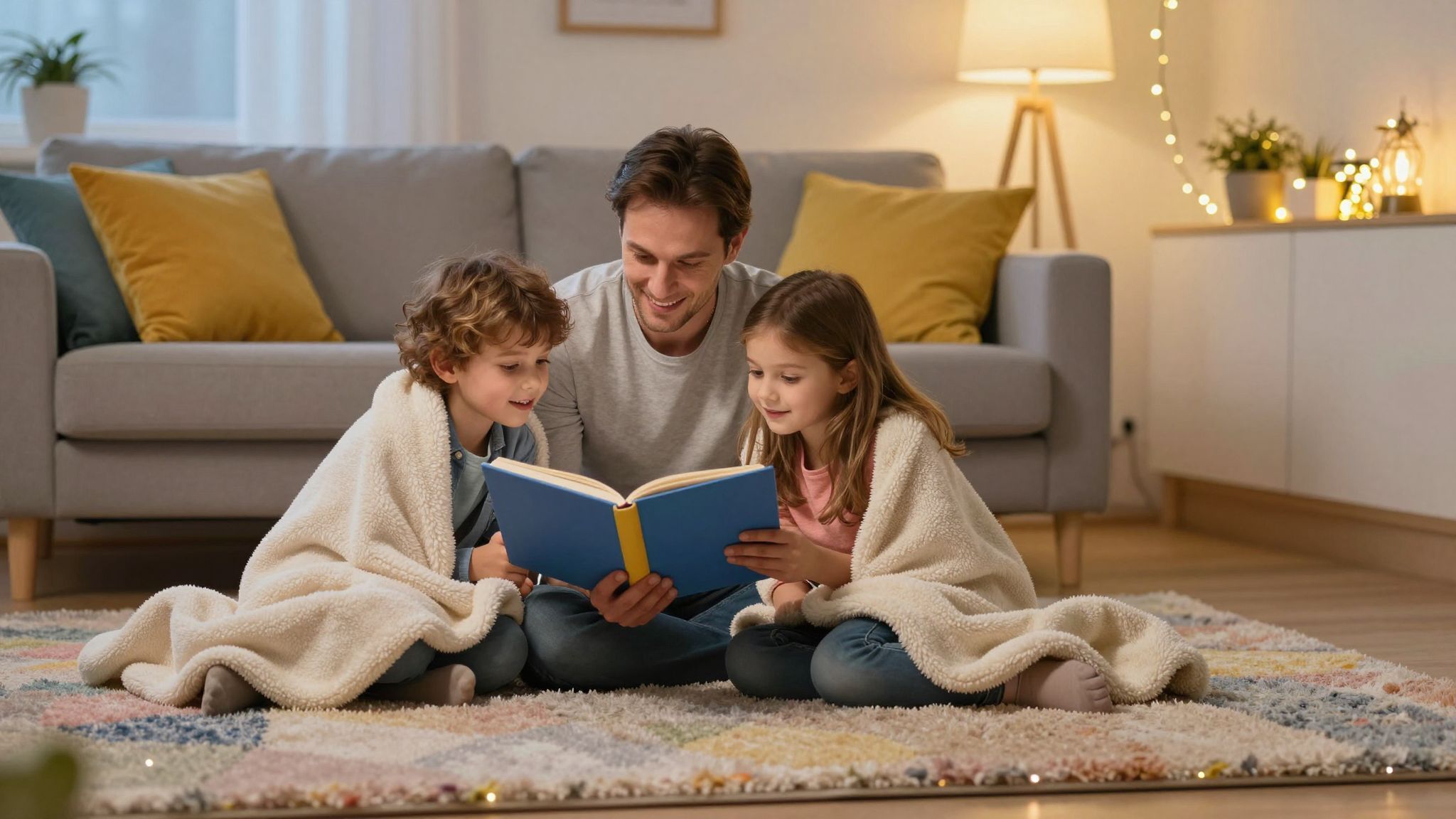 Az esti mese erősíti a szülő-gyerek kapcsolatot.