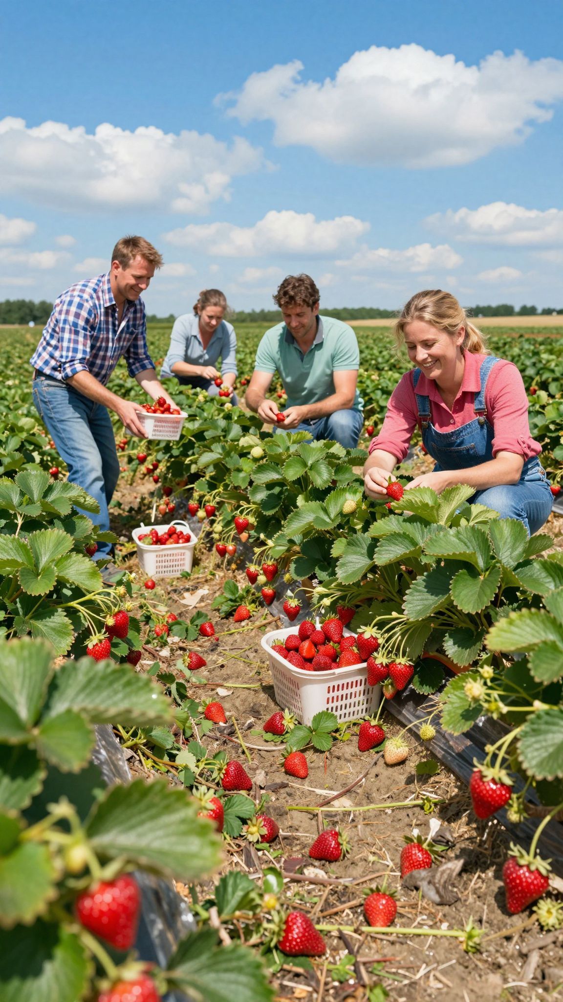 A magyar szamóca frissebb és ízletesebb az importnál.