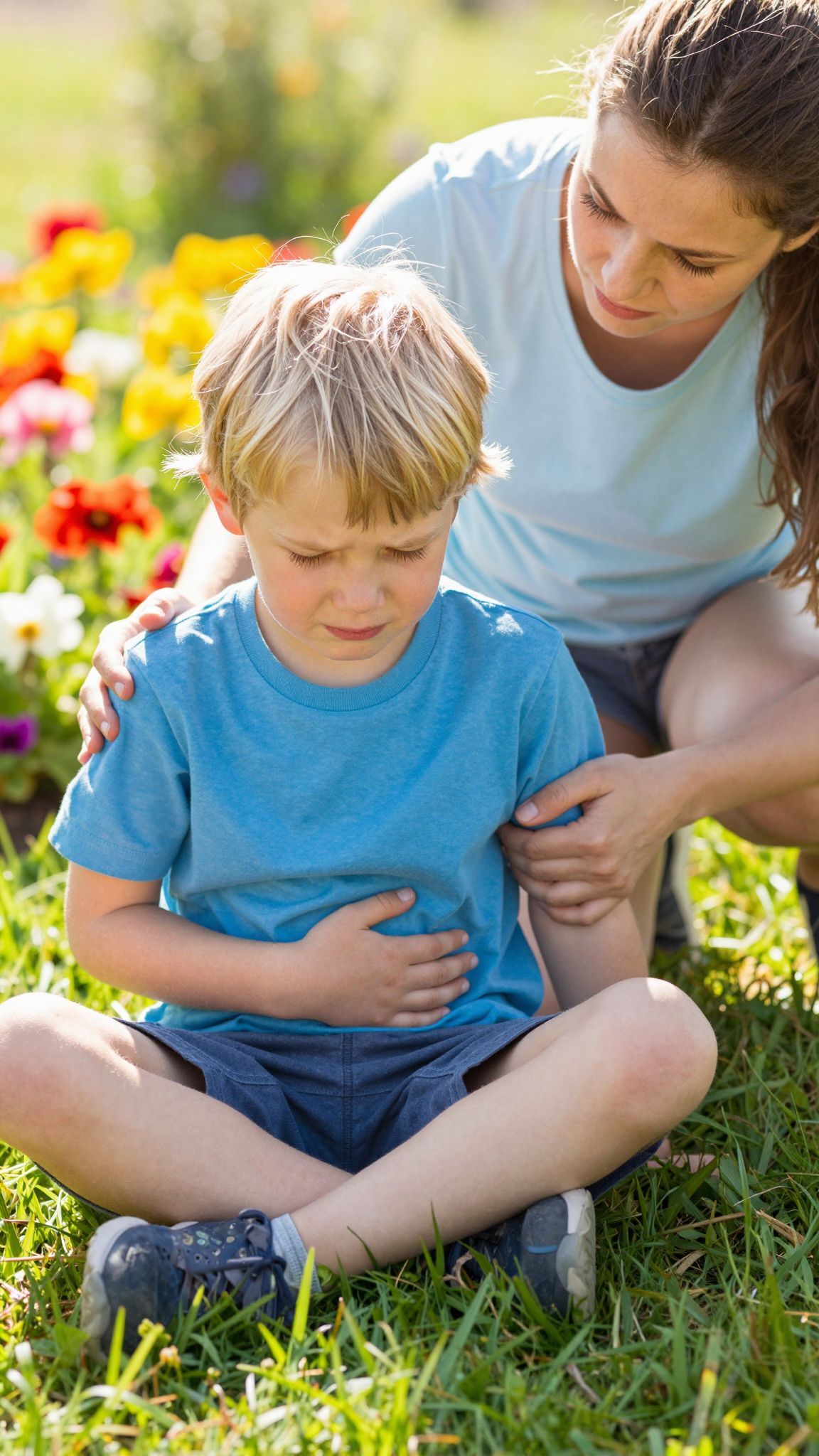 A napszúrás hányingert és hányást okozhat gyerekeknél.