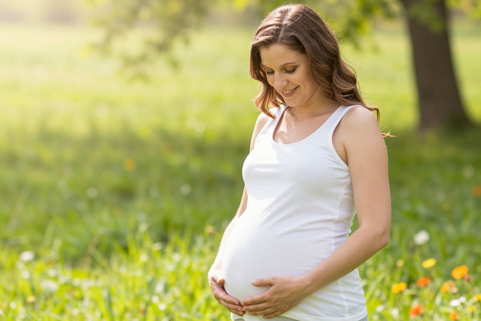 A hatodik héten a baba arcvonásai kezdenek kialakulni.