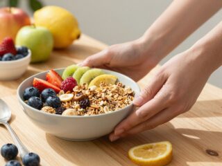 Házi babamüzli recept: gabonapelyhek, gyümölcsök és magvak a tápláló napkezdéshez