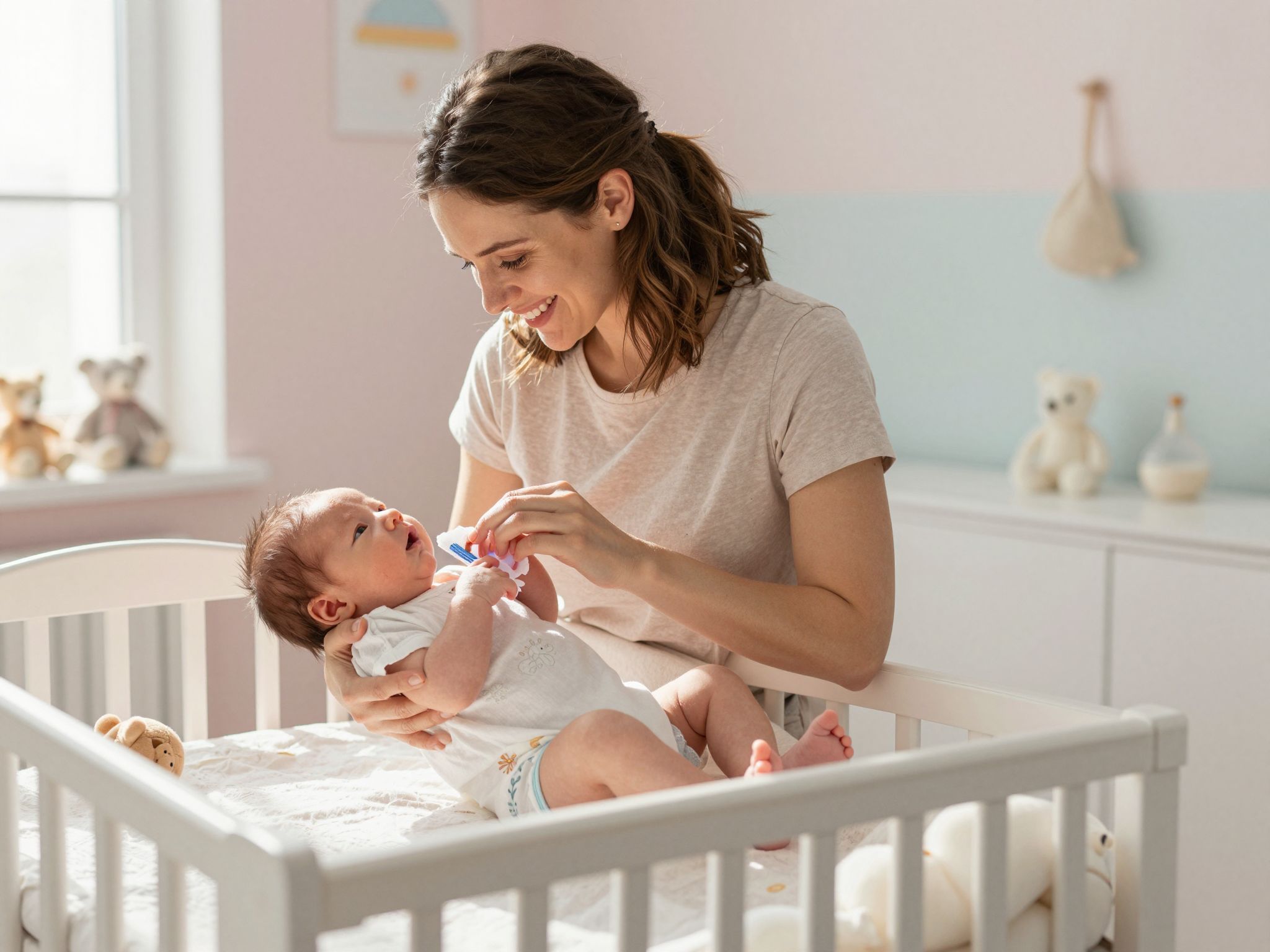 A köldökcsonk tisztán tartása megelőzi a fertőzéseket.