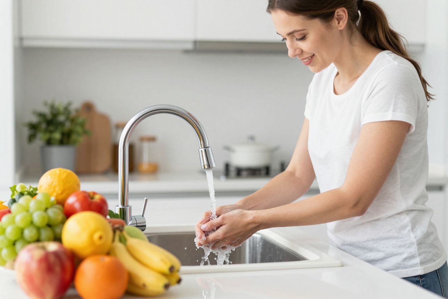 A rendszeres kézmosás kulcsfontosságú a fertőzések elkerülésében.