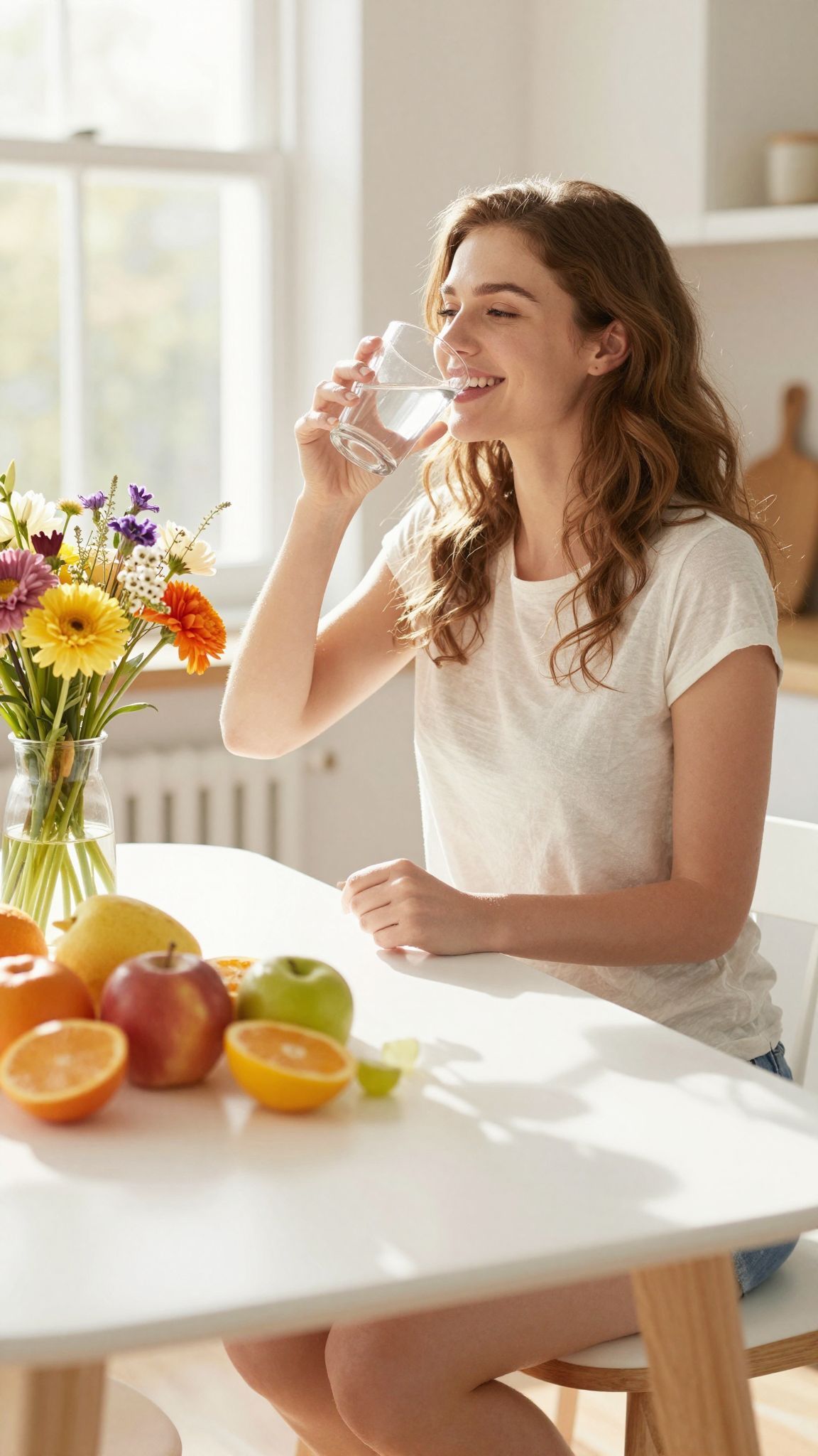 A reggeli vízivás segít energikusabban kezdeni a napot.