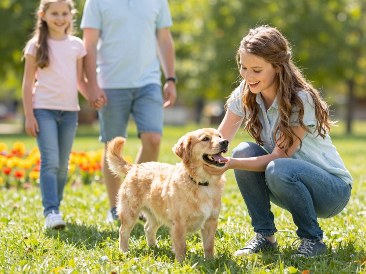 Hogyan neveljünk kutyát és gyereket egymás mellett békében?