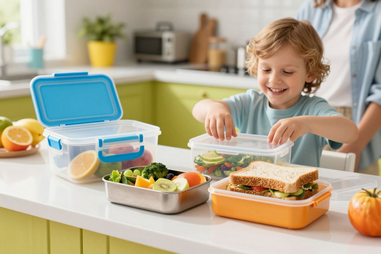 A fém dobozok jobban megőrzik az ételek frissességét.