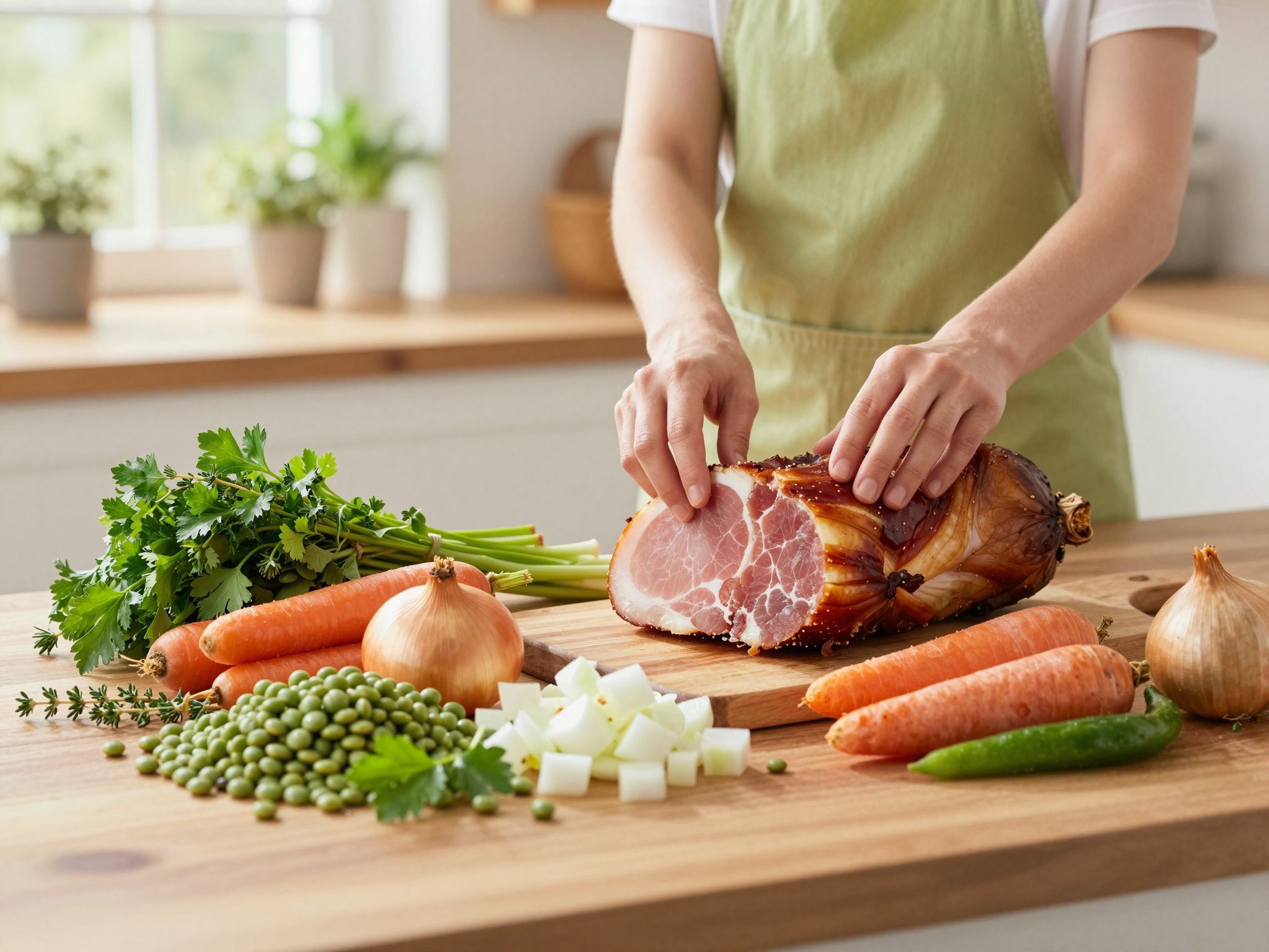 Füstölt csülök gazdagítja az ízeket és tápértéket.