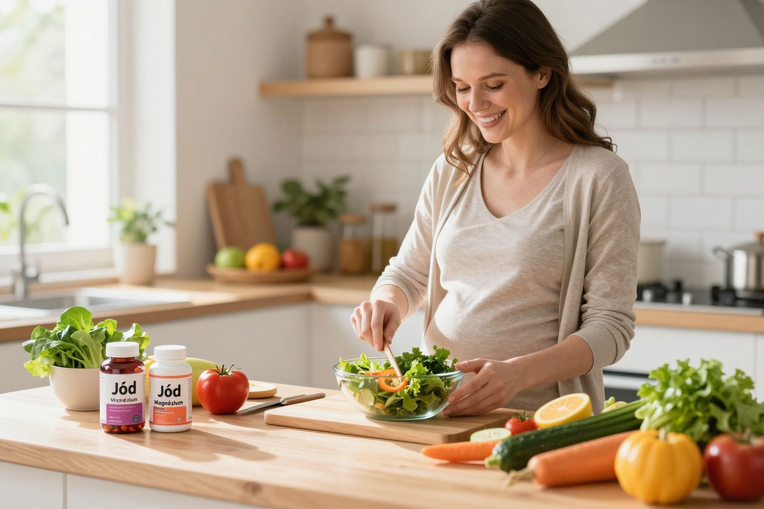 A jód és magnézium elengedhetetlen a terhesség alatt.