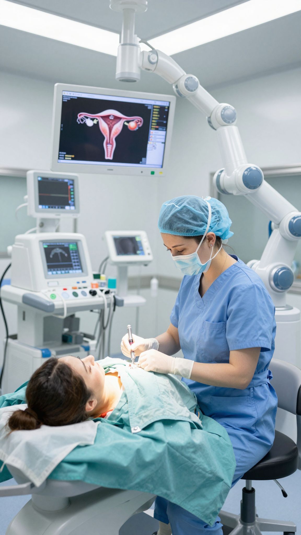 A robotsebészet új távlatokat nyit a meddőségi kezelésekben.