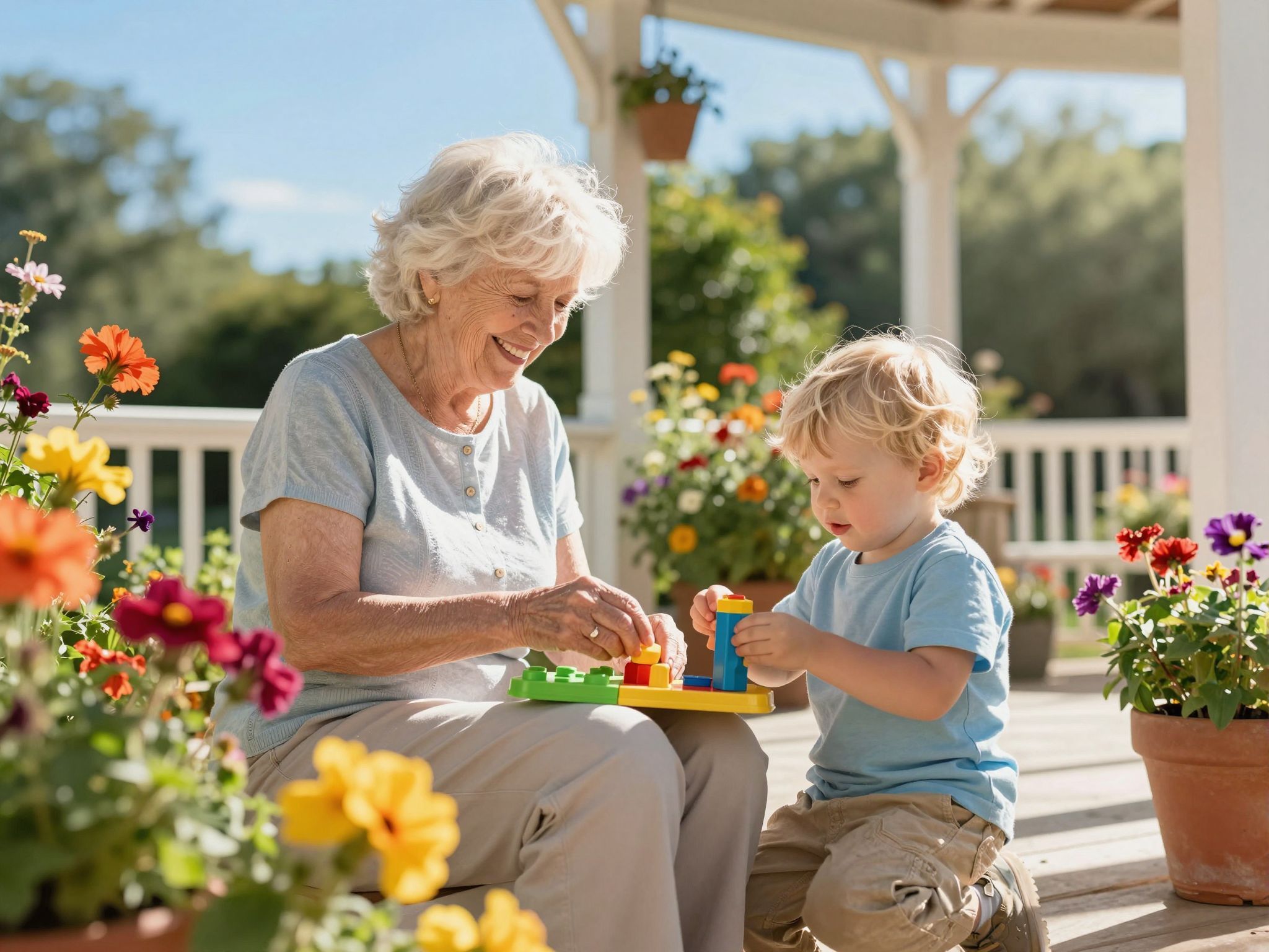 A nagymamák gyakran enyhítik a generációs konfliktusokat.