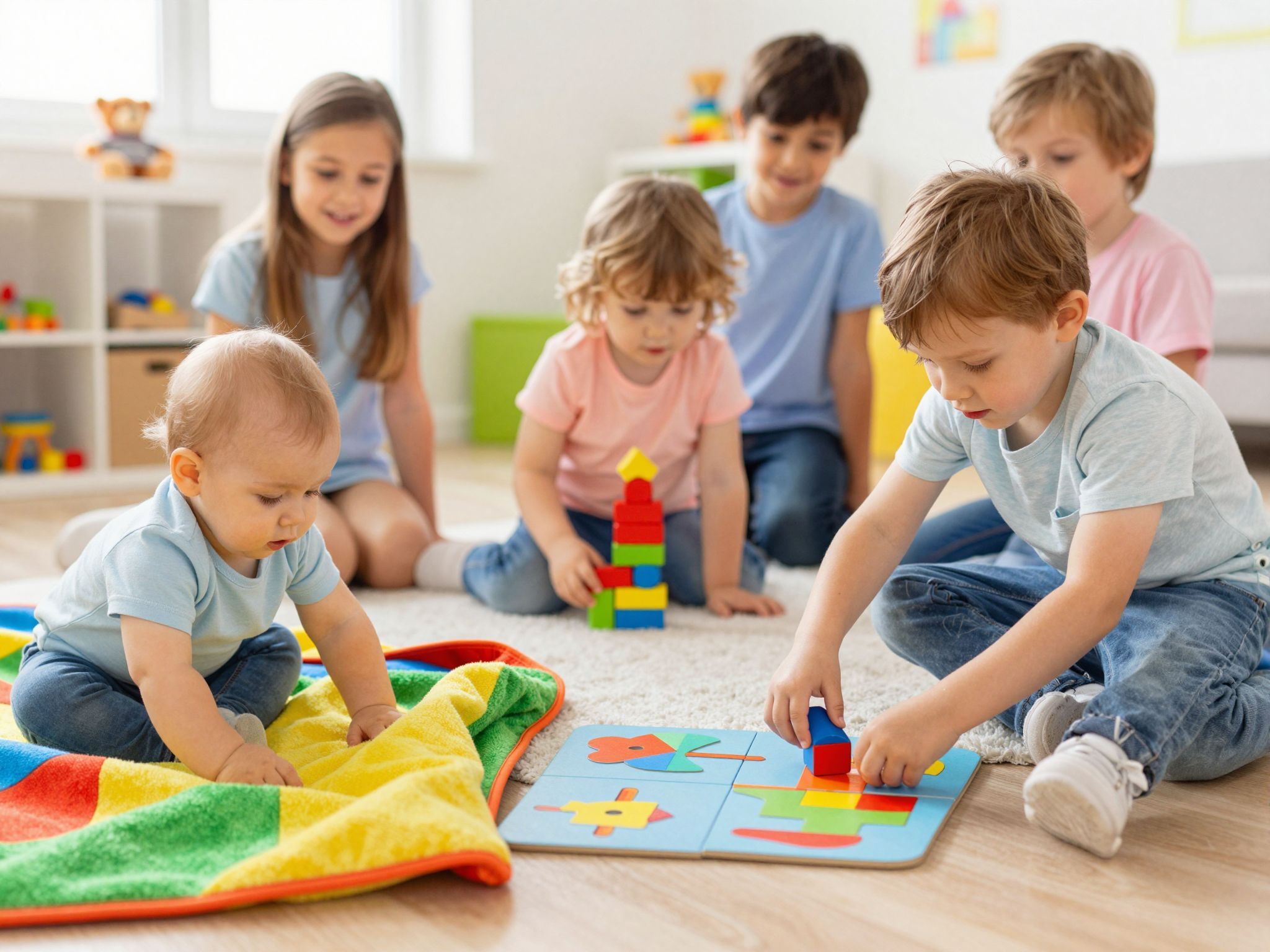 A bújócskázás segíti a kicsik kognitív fejlődését.