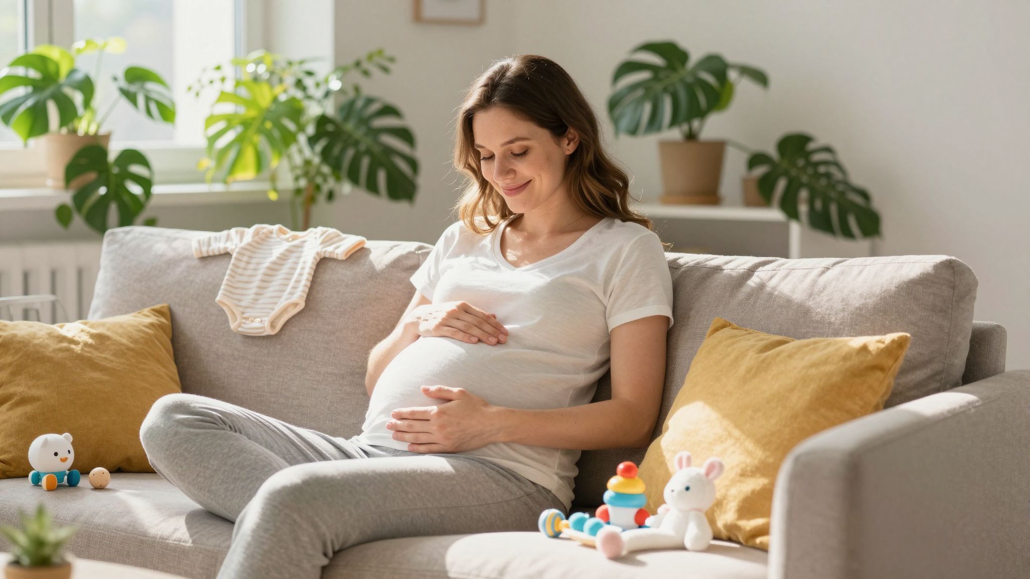 Az anyaság lelki felkészülése segít a terhesség elfogadásában.