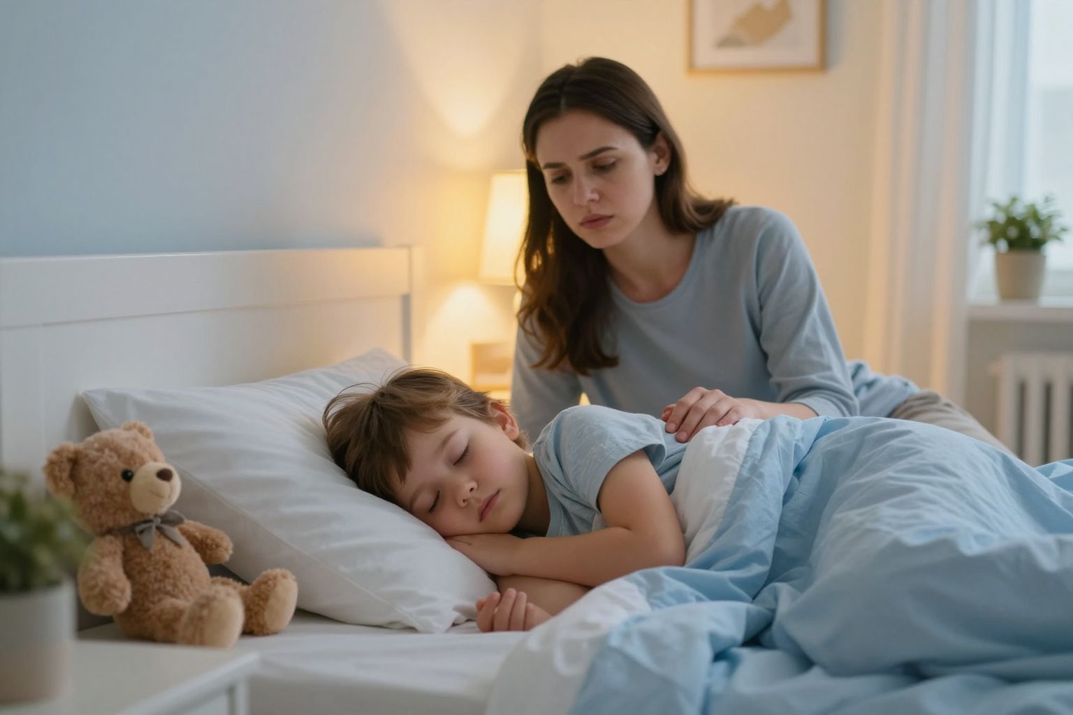 A stressz rontja a gyermek hólyagkontrollját éjszaka.