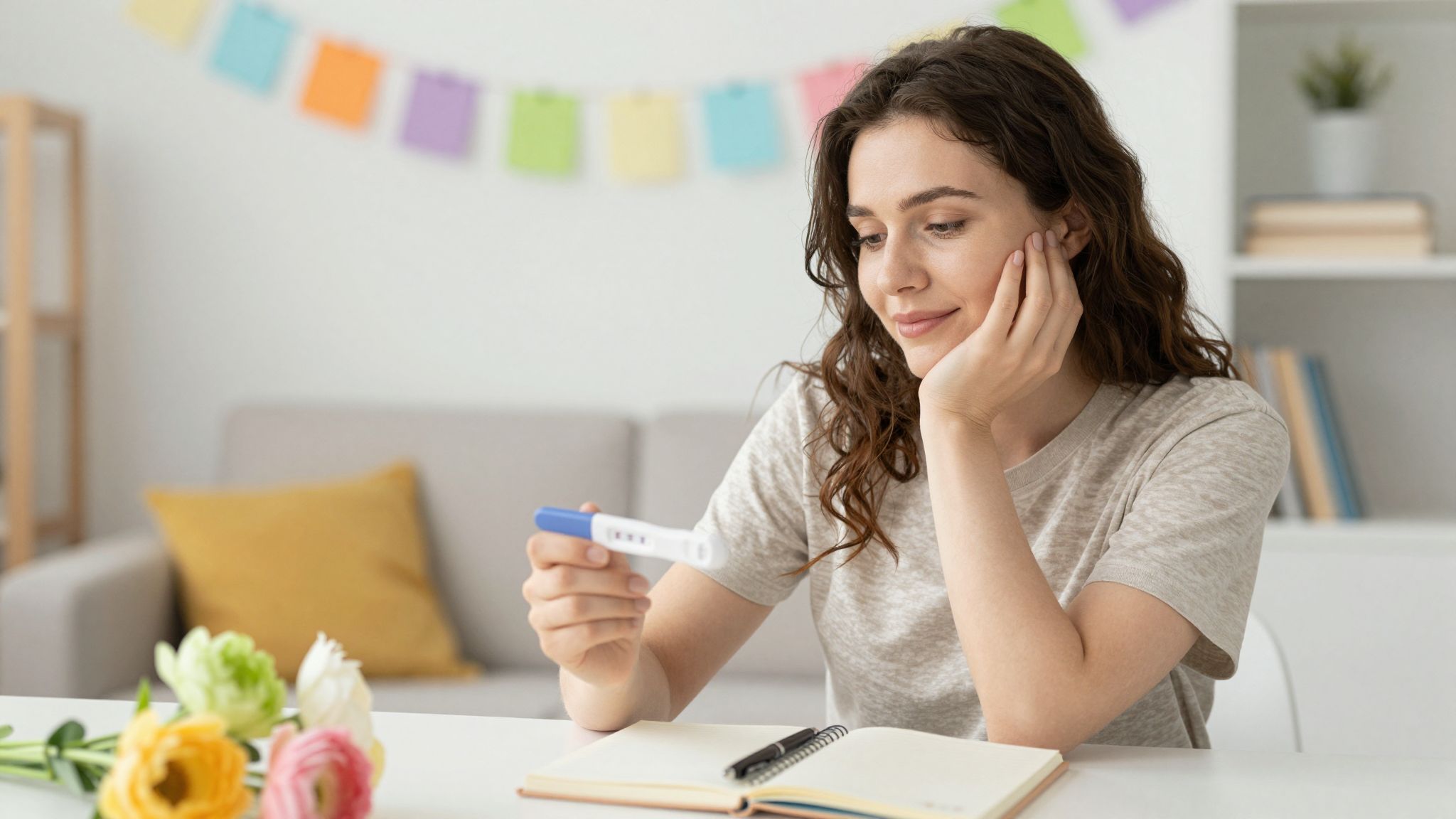 A magas hCG szint ikerterhességre is utalhat.