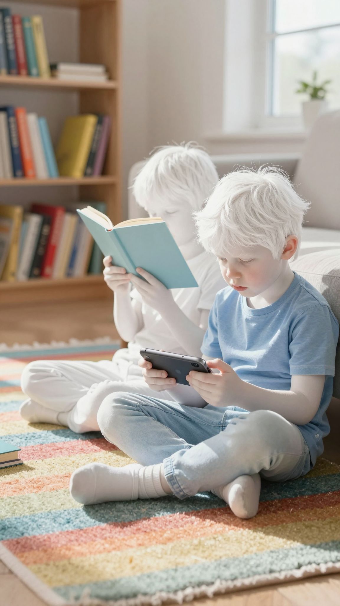 A mobilozás rontja a testtartást, olvasás nem.