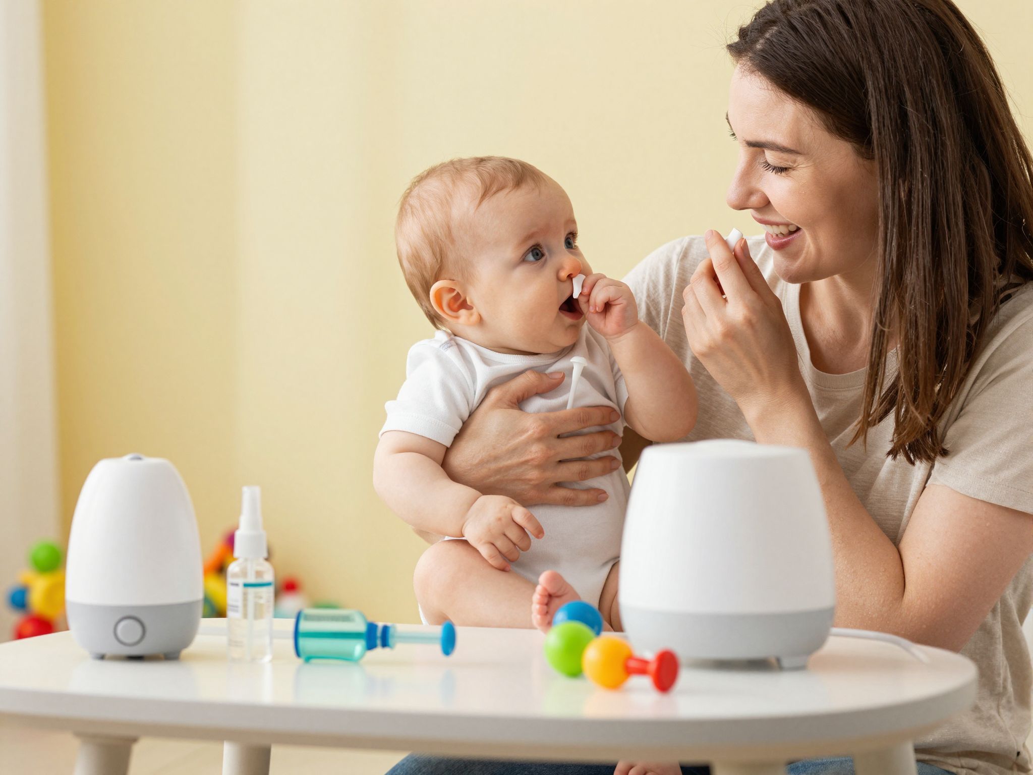 Ha a baba légzése nehézzé válik, azonnal orvoshoz kell fordulni.