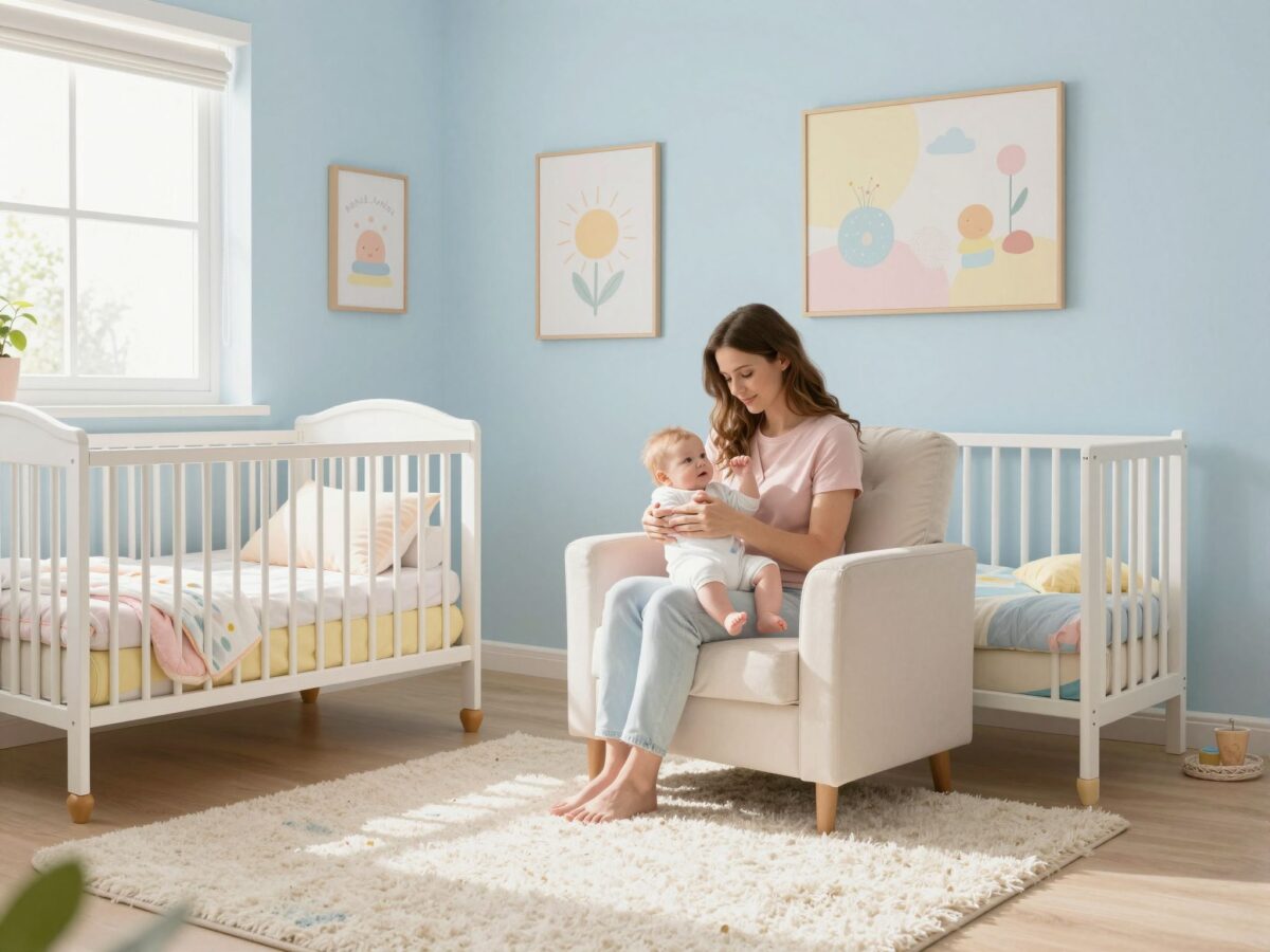 Milyen színű legyen a babaszoba? Tippek a nyugodt alvást segítő környezethez
