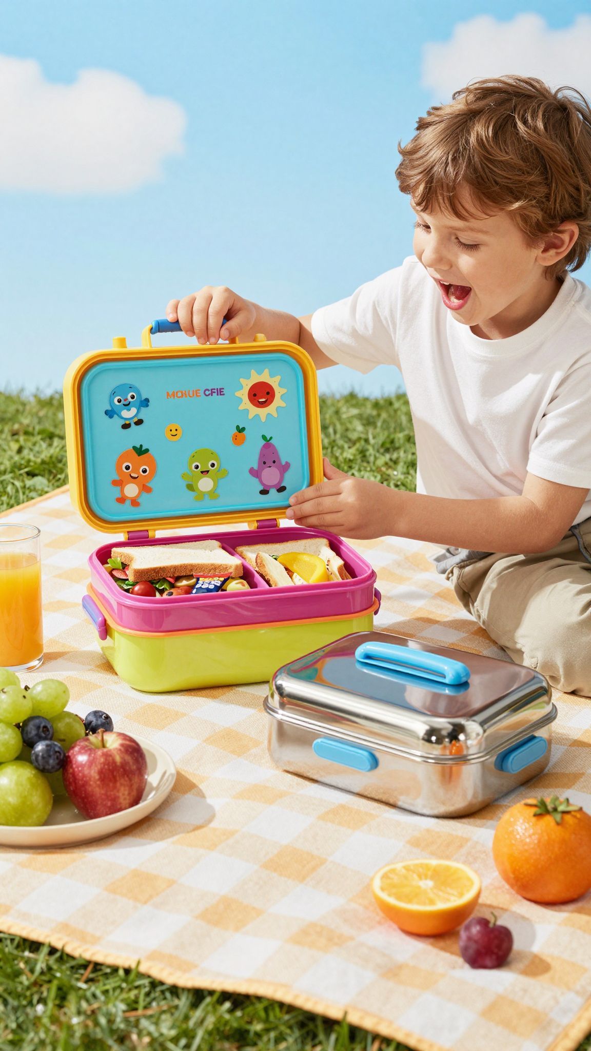 Az uzsonnásdobozok anyaga befolyásolja az étel frissességét.