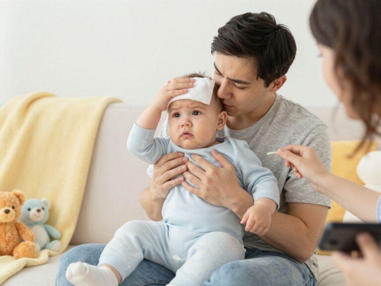 Mit tegyél, ha belázasodik a csecsemő? Az első és legfontosabb lépések