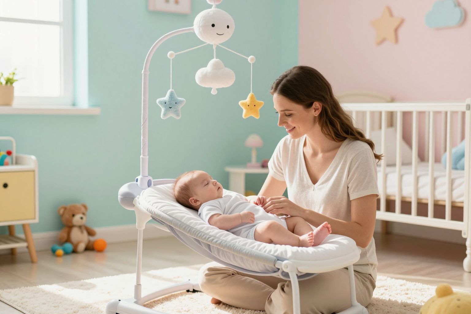 A megfelelő alvás segíti a mozgásfejlődést csecsemőknél.