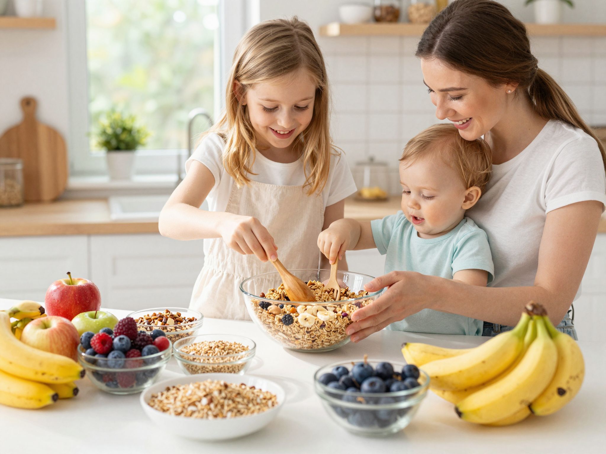 Hatékony időmenedzsment segít a tápláló reggelik elkészítésében.
