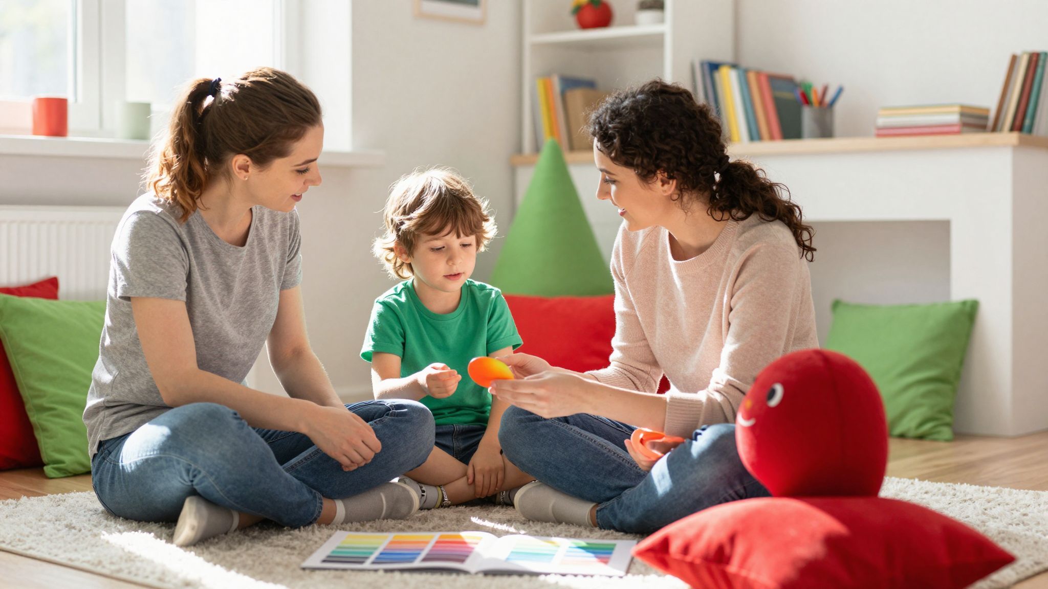 A pszichológiai támogatás segít a gyermek önbizalmának növelésében.