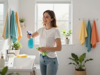 Ragyogó fürdőszoba fél óra alatt: a leghatékonyabb takarítási rutin