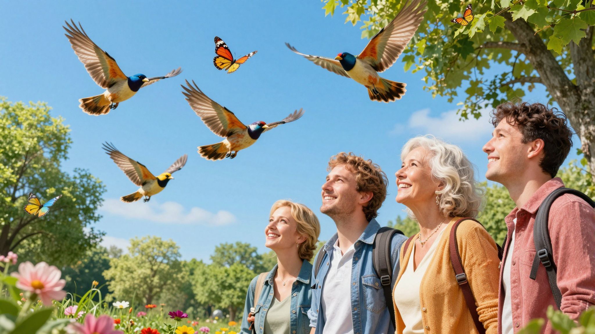 A madarak szárnyai a gravitáció legyőzésének csodái.