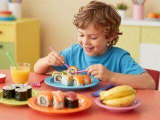 Sushi gyerekeknek: tanácsok a biztonságos halfogyasztáshoz