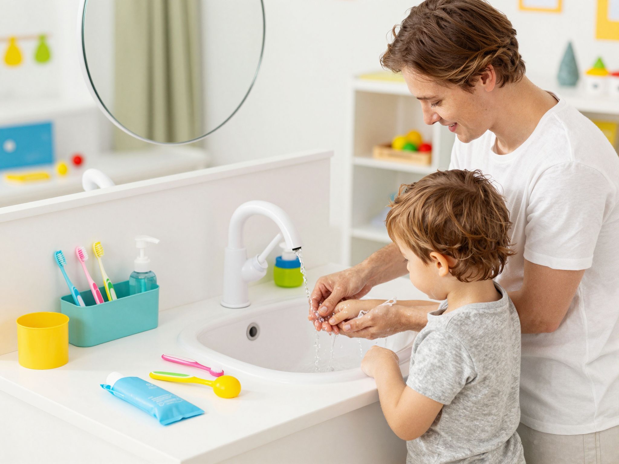 A személyes jelek segítik a higiéniai eszközök azonosítását.