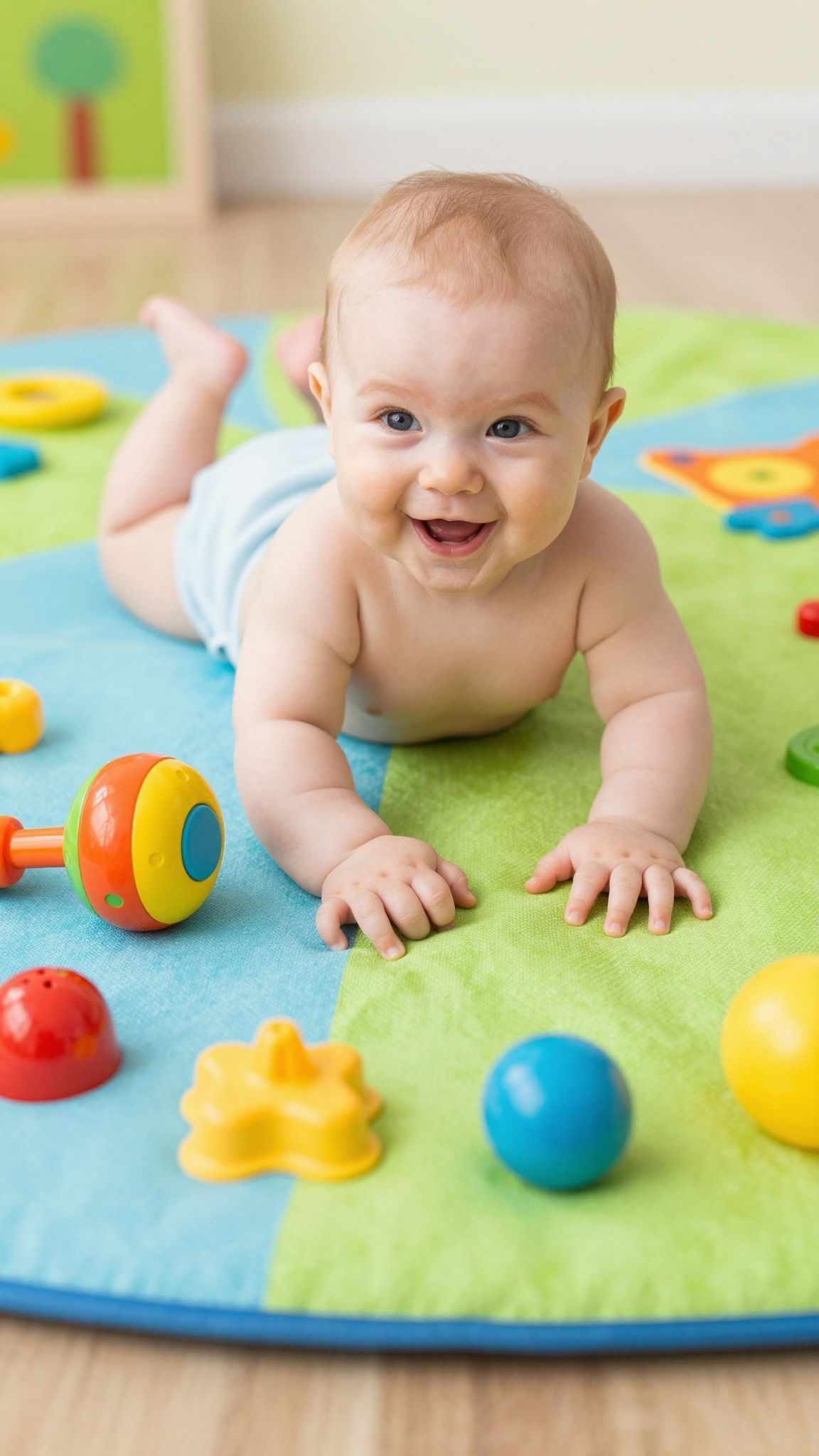 A hasaltatás serkenti a csecsemők érzékszervi fejlődését.