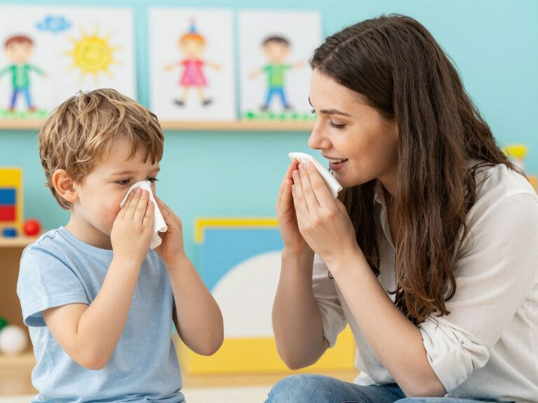 Tanítsuk meg orrot fújni: egyszerű módszerek, amikkel sikerülni fog