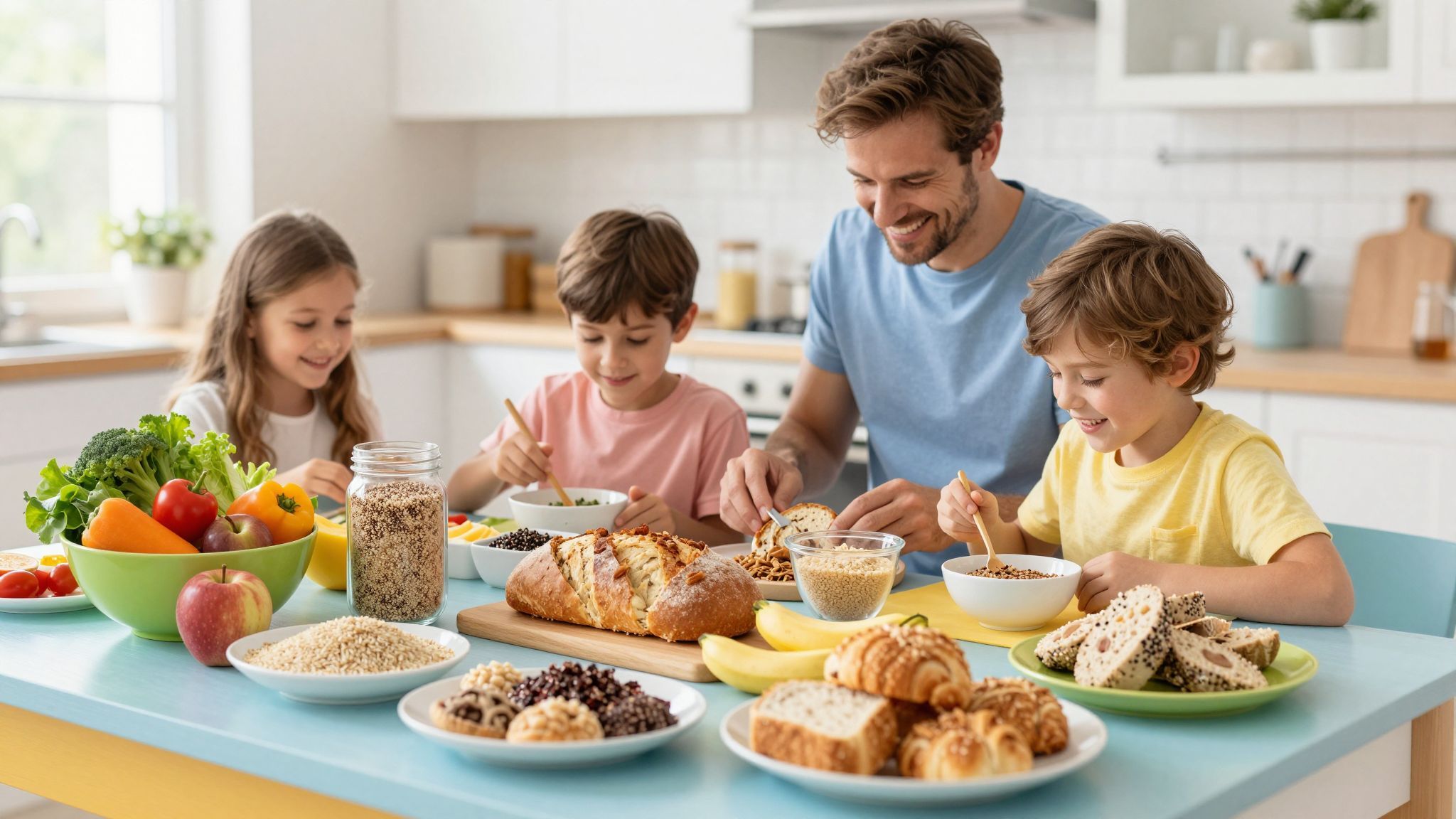 A gluténmentes diéta változatos tápanyagforrásokat igényel.