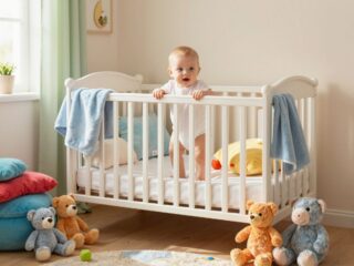 Teljes lista: ezek a veszélyes tárgyak fulladásveszélyt jelentenek a kiságyban