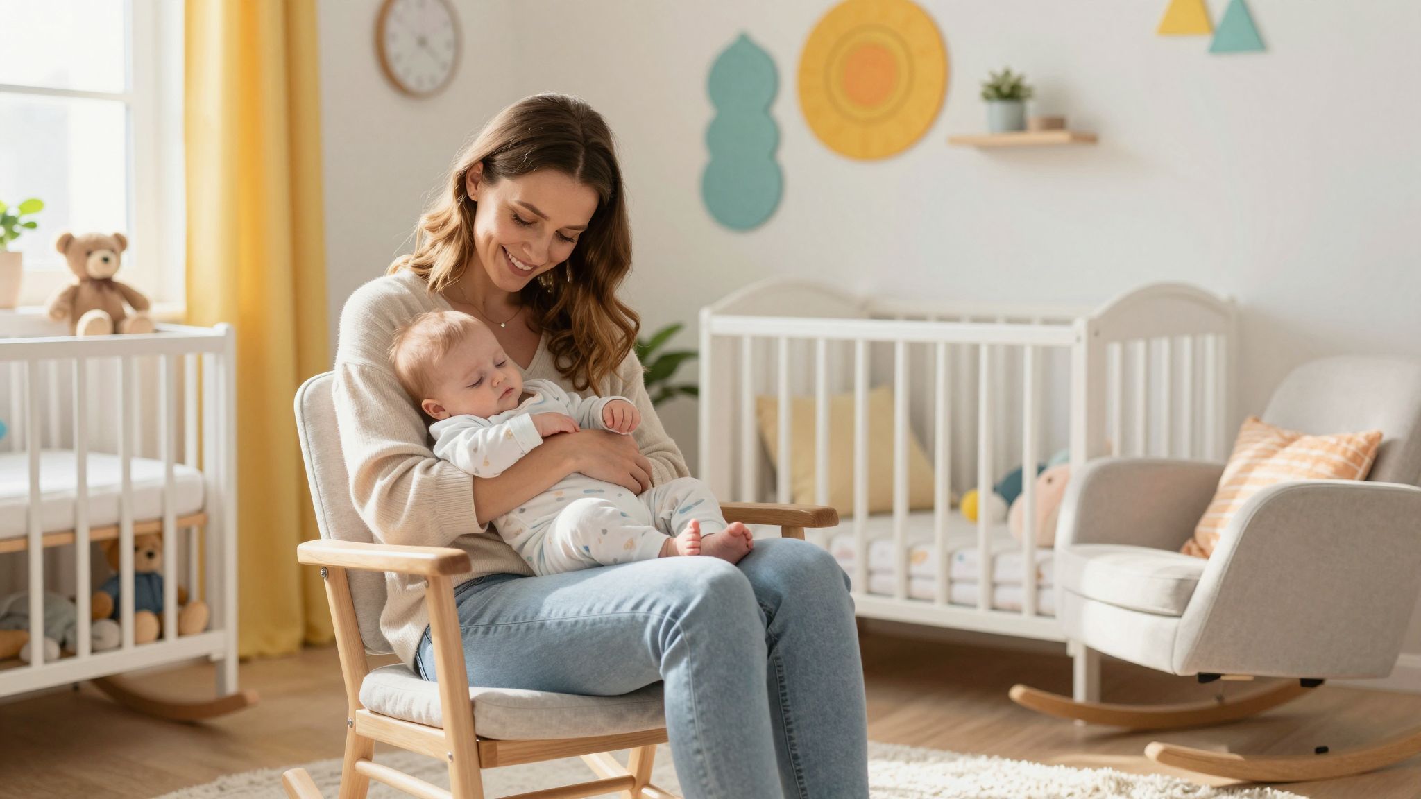 A baba alvási szokásai gyakran megváltoznak növekedéskor.