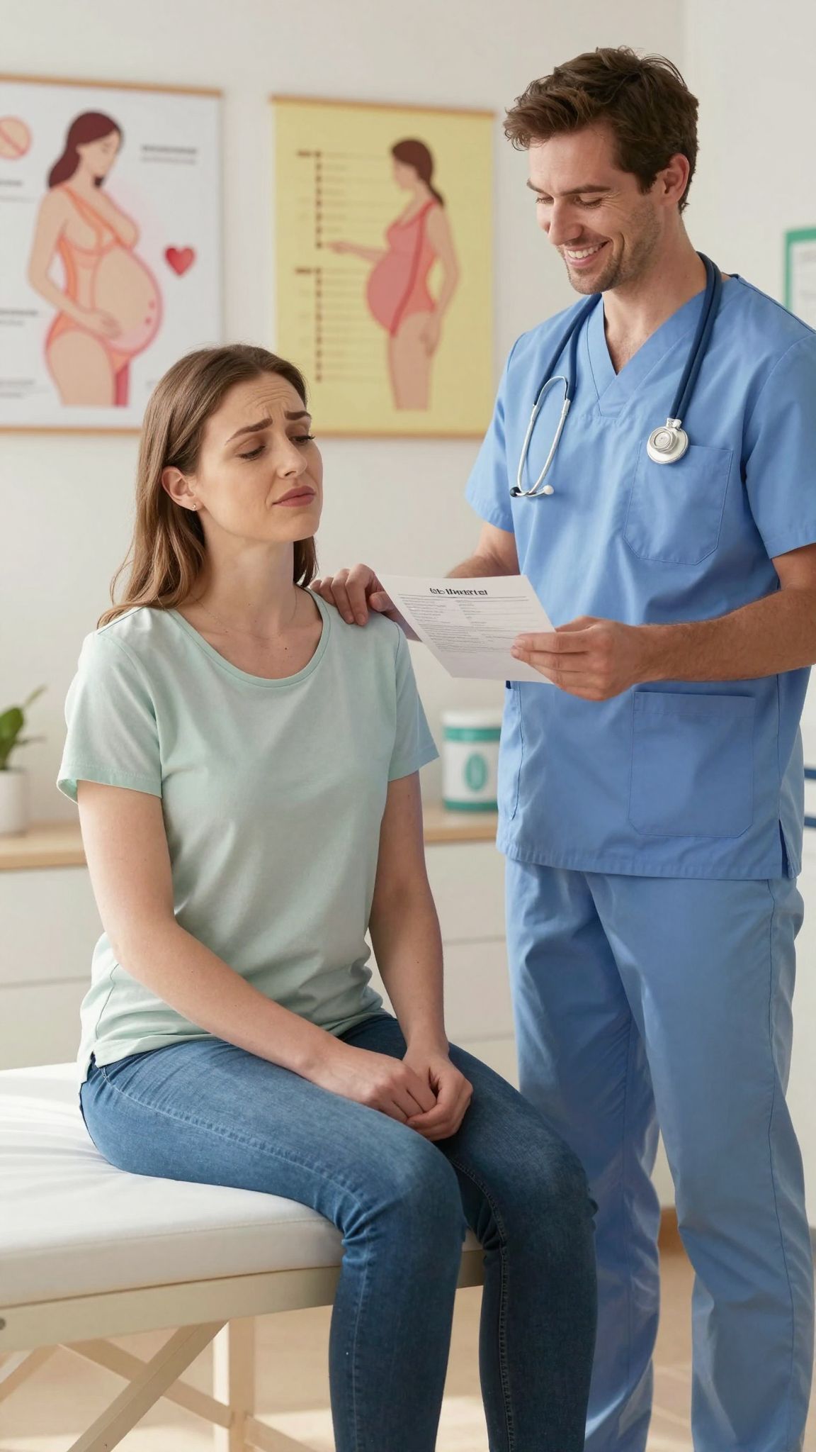 A vizelet és a vér hCG szintje eltérő.