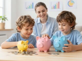 Zsebpénz, spórolás, befektetés: a pénzügyi nevelés alapjai már kicsi korban