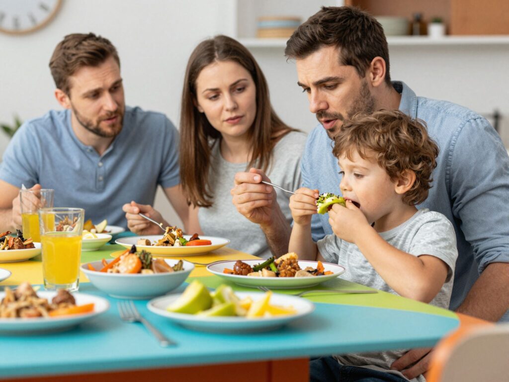 A családi étkezési szokások ereje: a túlsúlyos szülő és a túletetett gyerek