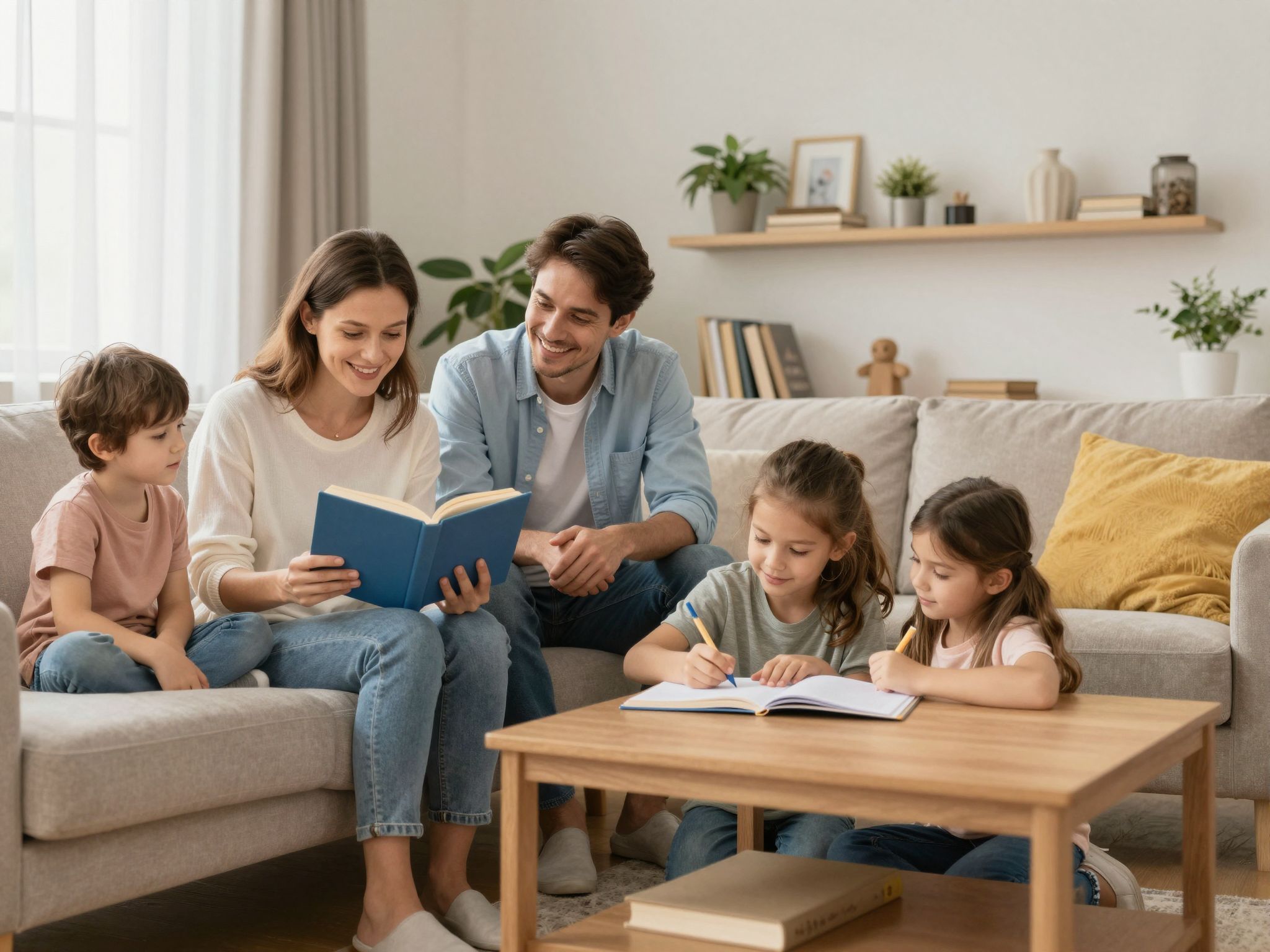 A családi fészek erősíti a fiatalok mentális jólétét.