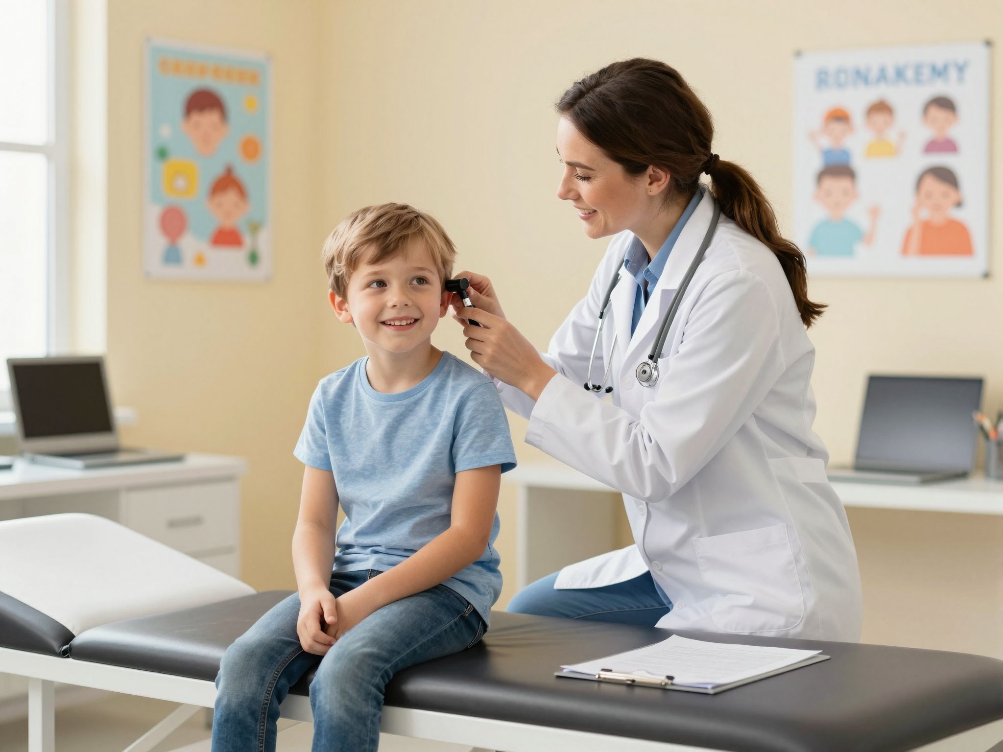 A diagnózis során részletes fülvizsgálatra kerül sor.