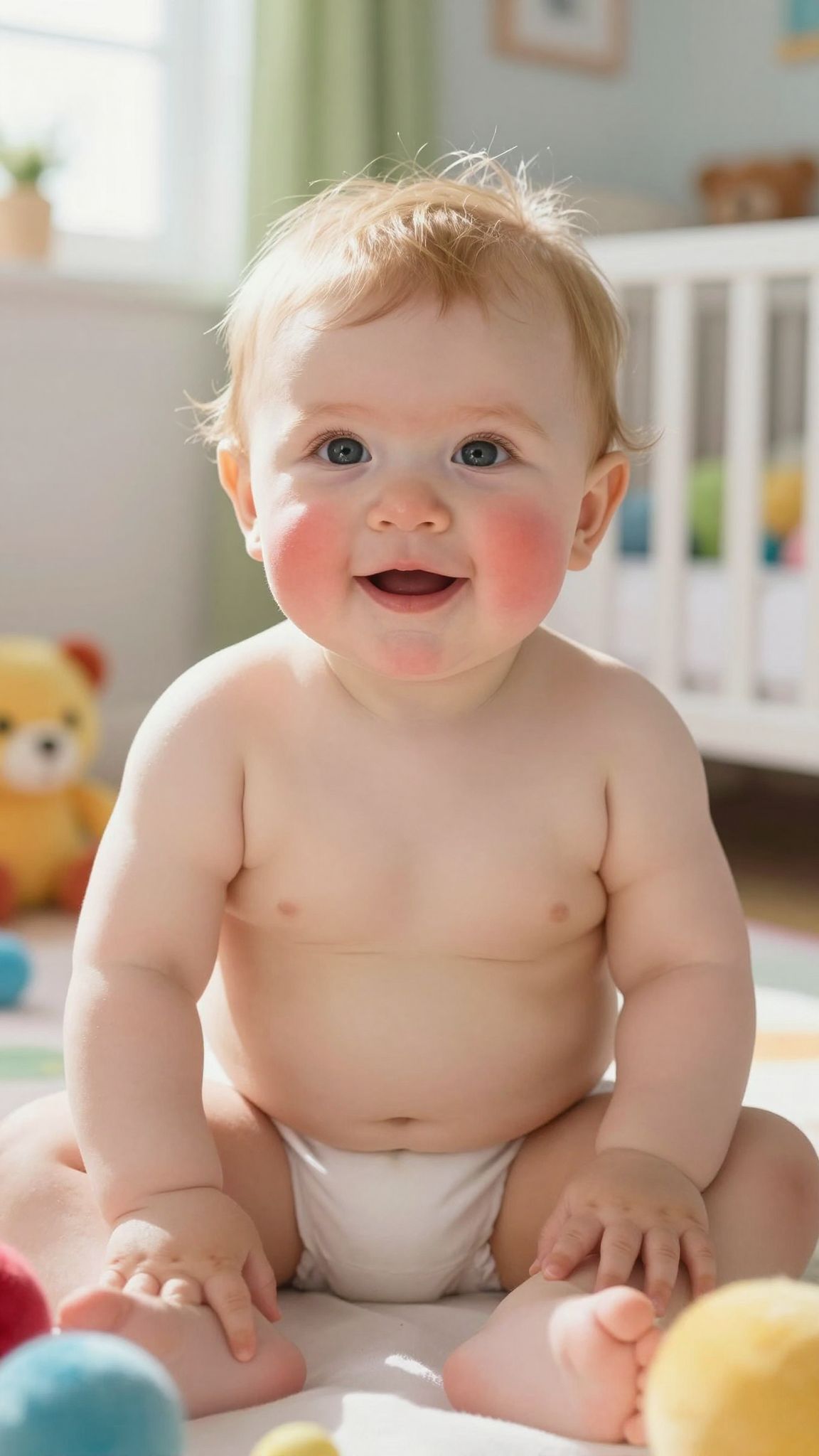 A dús haj utalhat a baba jó tápanyagellátottságára.