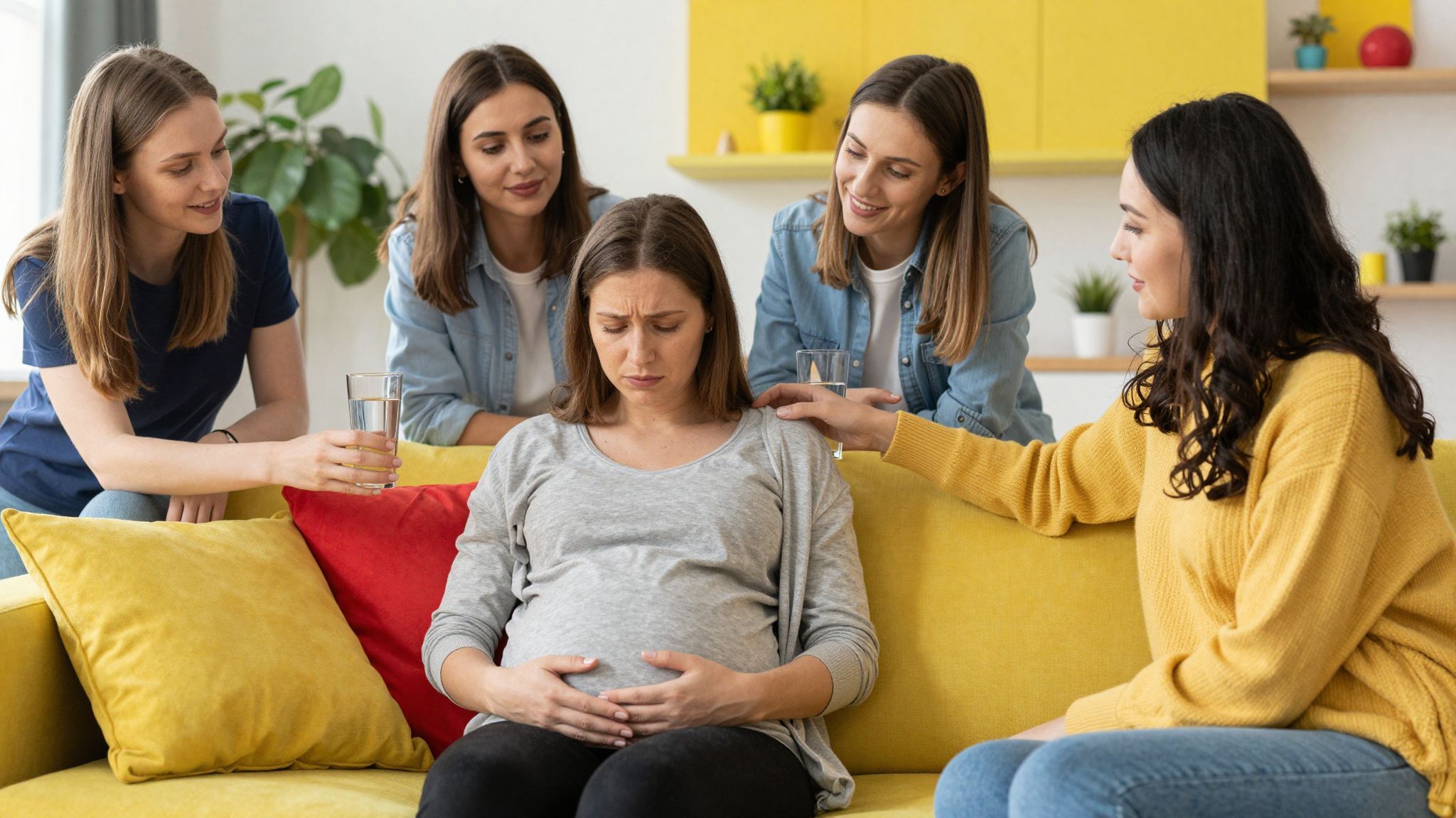 A fáradtság fokozhatja a terhességi rosszullétek intenzitását.